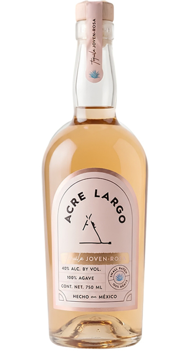 Acre Largo Tequila Joven Rosa, the bottle reviewed
