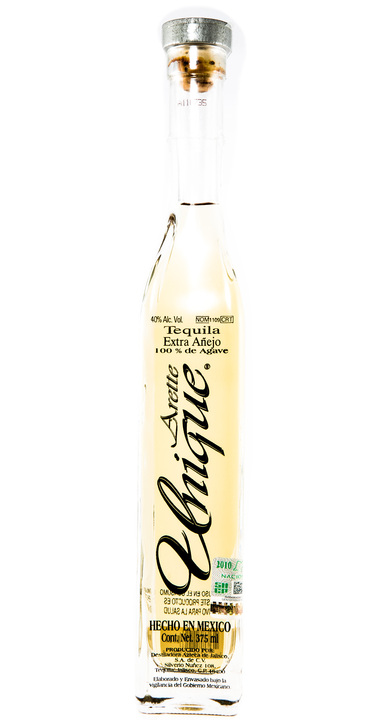 Arette Unique Extra Añejo, the bottle reviewed