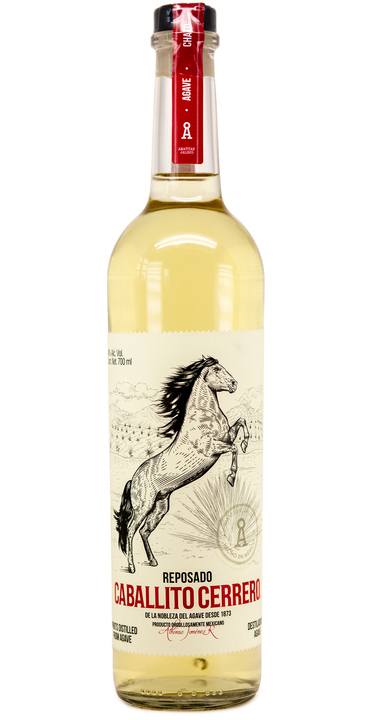 El Caballito Cerrero Caballito Cerrero Chato Reposado, the bottle reviewed