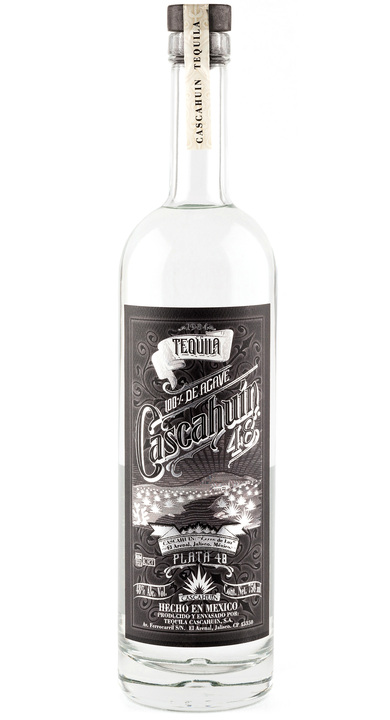 Cascahuín Plata 48%, the bottle reviewed