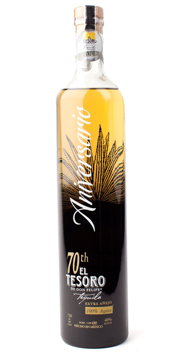 El Tesoro de Don Felipe 70th Anniv, the bottle reviewed
