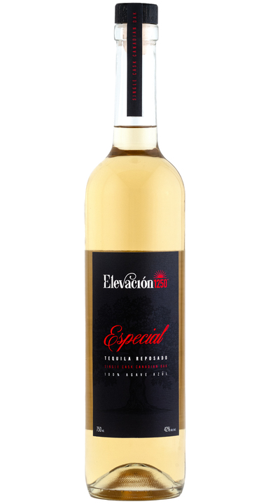 Elevación1250 Tequila Single Cask Reposado Especial, the bottle reviewed