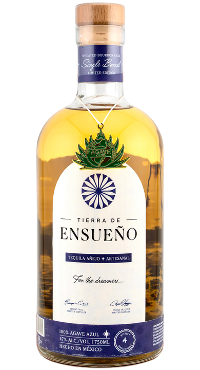 Tierra de Ensueño Ensueño Single Barrel Añejo (NY/NJ Agave Club), the bottle reviewed