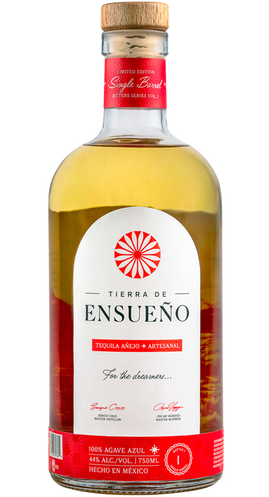 Tierra de Ensueño Ensueño Single Barrel Añejo (Tequila Collective), the bottle reviewed
