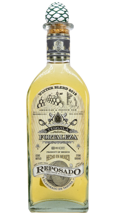 Fortaleza Reposado - Winter Blend 2019, the bottle reviewed