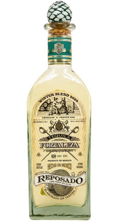 Fortaleza Reposado - Winter Blend 2020, the bottle reviewed
