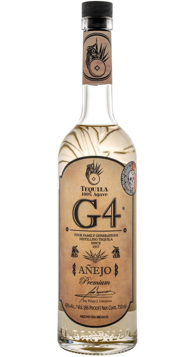 Tequila G4 G4 de Madera Añejo Dia de Muertos 2025, the bottle reviewed