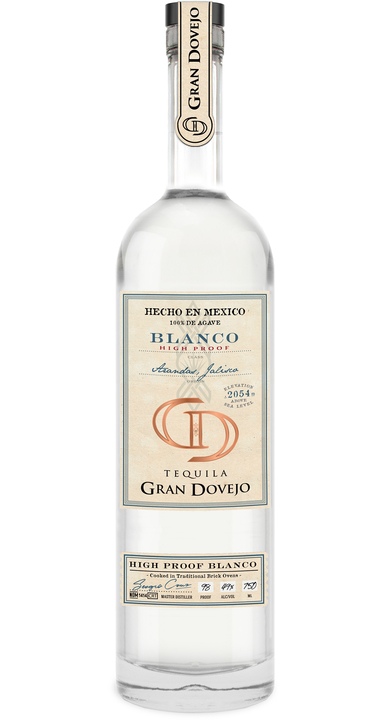 Gran Dovejo Blanco High Proof, the bottle reviewed