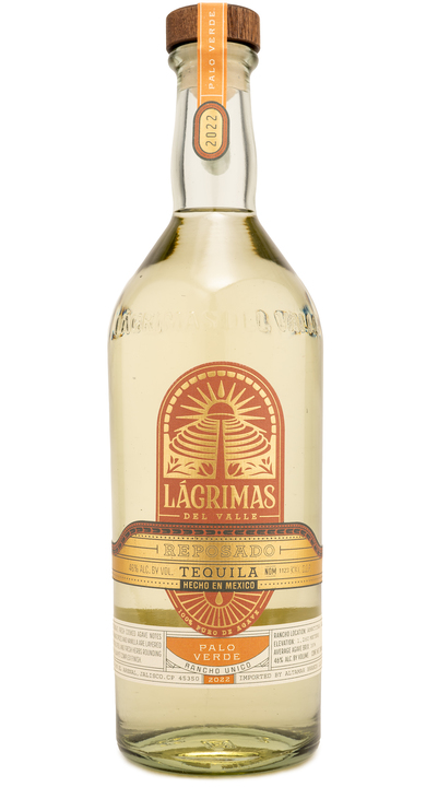 Lagrimas Del Valle Lágrimas del Valle Reposado - 2022 Palo Verde, the bottle reviewed