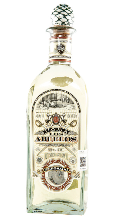 Los Abuelos Reposado, the bottle reviewed