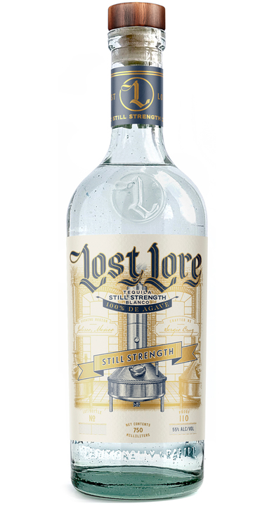 Lost Lore Blanco Still Strength, the bottle reviewed