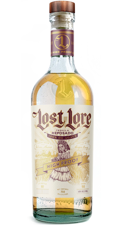 Lost Lore Reposado High Proof, the bottle reviewed