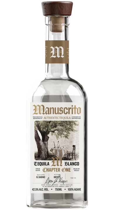 Manuscrito Tequila Blanco - Chapter One, the bottle reviewed
