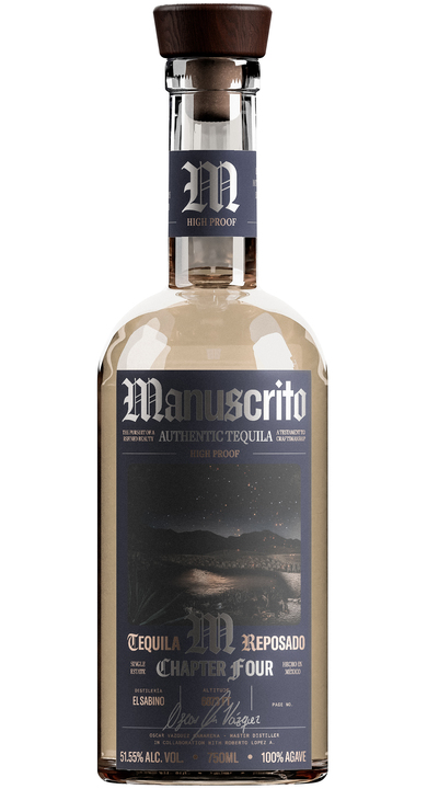 Manuscrito Tequila Reposado - Chapter Four, the bottle reviewed