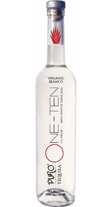 Puro One-Ten Tequila One-Ten, the bottle reviewed