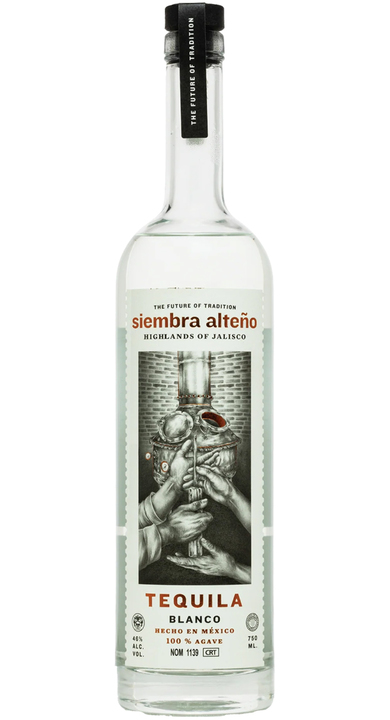 Siembra Alteño Blanco, the bottle reviewed