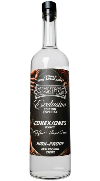 Siempre Tequila Exclusivo Conexiones, the bottle reviewed