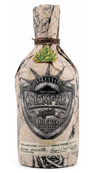 Siempre Tequila Rebel Cask - NY/NJ Agave Club, the bottle reviewed
