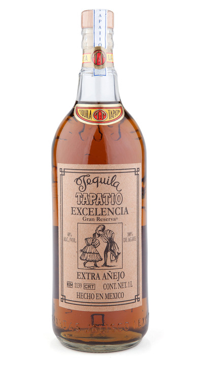 Tapatio Excelencia Extra Añejo (Lot 1, MX only), the bottle reviewed