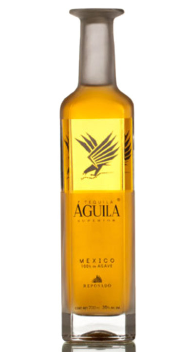 Tequila Aguila Superior Reposado, the bottle reviewed