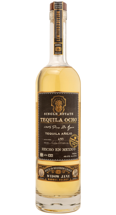 Tequila Ocho Añejo - Widow Jane, the bottle reviewed