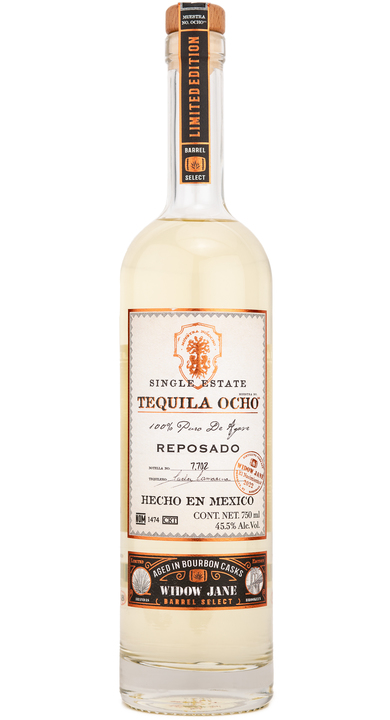 Tequila Ocho Reposado - Widow Jane, the bottle reviewed