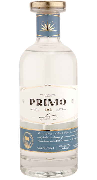 Primo 1861 Blanco (NOM 1579), the bottle reviewed