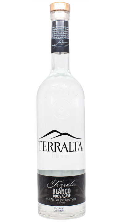 Tequila Terralta Terralta Tequila Blanco 110, the bottle reviewed