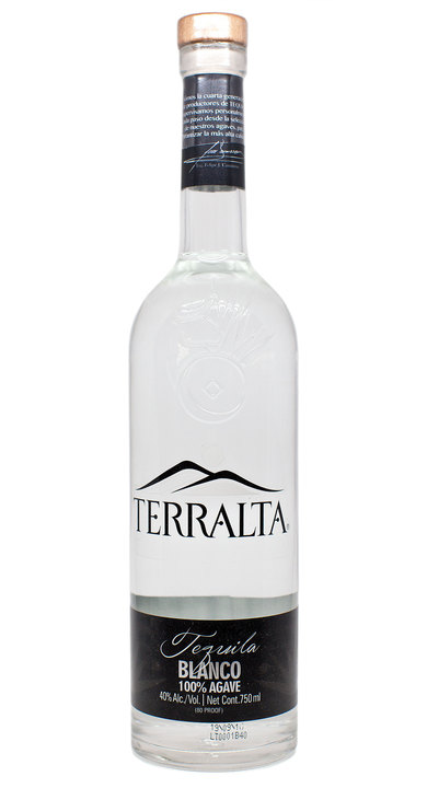 Tequila Terralta Terralta Tequila Blanco, the bottle reviewed