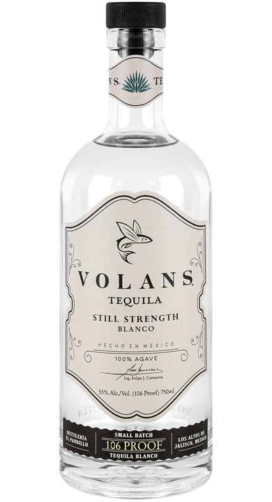 Volans Still Strength Blanco, the bottle reviewed