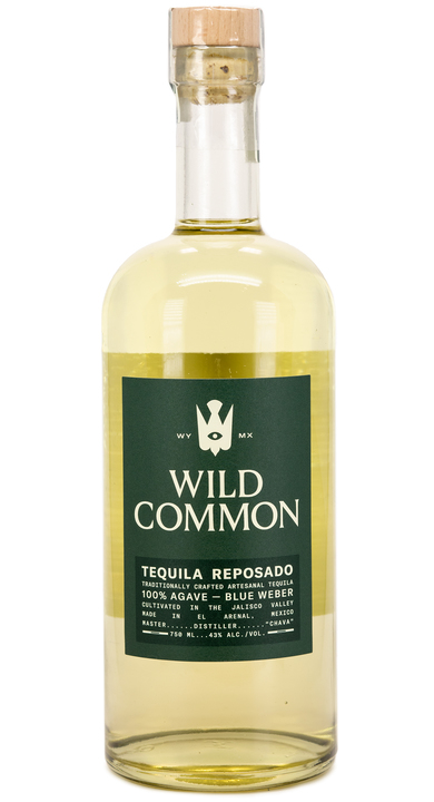 Wild Common Tequila Reposado, the bottle reviewed