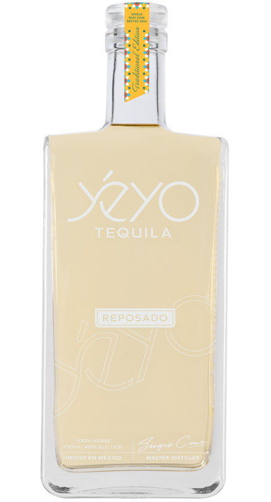 Yeyo Reposado Single Barrel Traditional Edition, the bottle reviewed