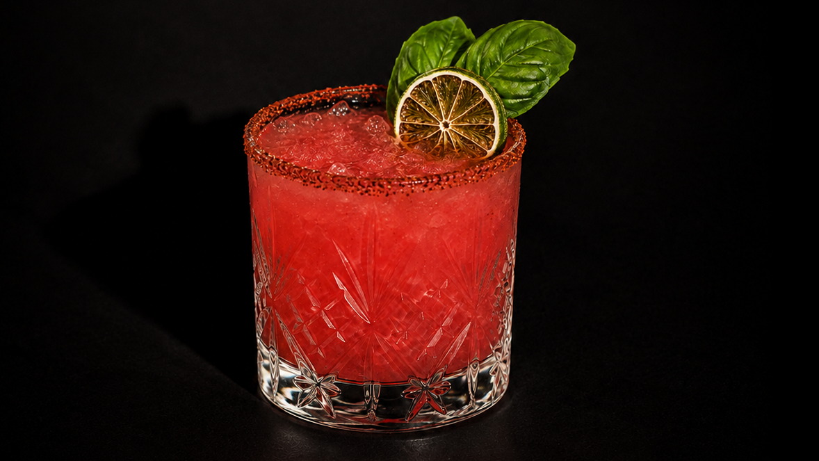 Spicy Watermelon Margarita